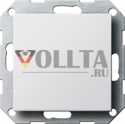Gira 026827 System55 Заглушка, цвет:чисто белый, тон: матовый