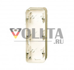 Busch-Jaeger 1703-212 Duro2000 SI накладной корпус,3 группы, цвет: кремово-белый