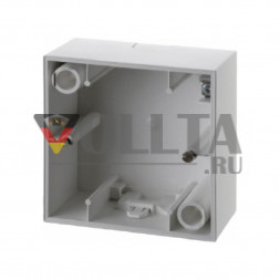 Berker 10419909 S1 накладной корпус 1-я, цвет:полярная белизна, тон: матовый