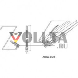 ABB Stotz-Kontakt 7TCA084030R0540 AH153-CT2R Зажим несущий