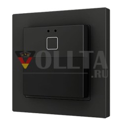 Zennio ZPDW1V2A Presentia W1 v2.f настенный 1 кнопка черный KNX датчик движения
