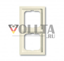 Busch-Jaeger 1722-182K Future linear, рамка двойная, цвет: саванна