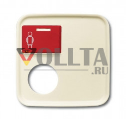 Busch-Jaeger 2548-071E-212 Duro2000 SI  модуль вызова  крышка, цвет: кремово-белый