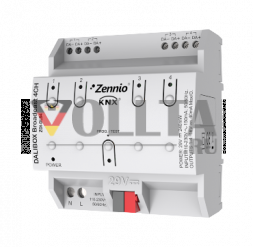Zennio ZDI-DLB4 KNX-DALI Broadcast Interface 4 канала