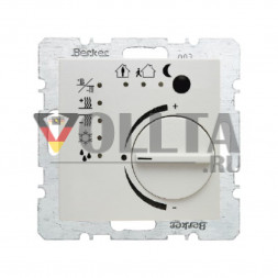 Berker 75441159 S1 KNX Регулятор температуры помещения, цвет:полярная белизна, тон:глянец