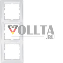Berker 10138919 Рамка с полем для этикетки полярно-белый, глянцевый Berker S.1