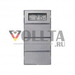 Berker 75663785 S1 сенсорный Регулятор температуры помещения,3 группы,  для цвет:антрацит/alu