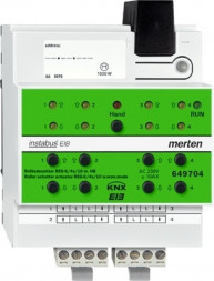 Merten 649704 Активатор жалюзи, 10А, четверная
