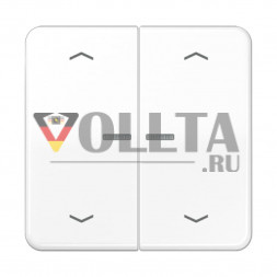 Jung CD595KO5MPWW CD500 KNX кнопка, клавиша крышка, цвет: альпийский белый